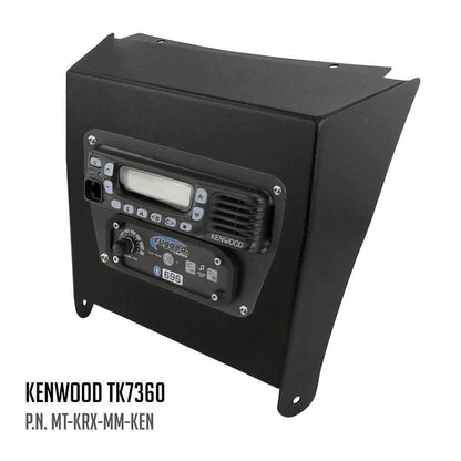 Rugged Radios Kawasaki KRX Multi-Mount Kit for M1 / G1 / RM45 / RM60 / GMR45 Radio and Rugged Intercom