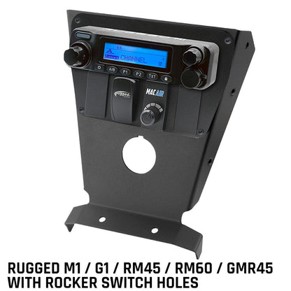 Rugged Radios Can-Am X3 Multi Mount Kit for Rugged UTV Intercoms and Radios