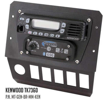 Rugged Radios Polaris General Multi Mount Kit for Radio and Intercom