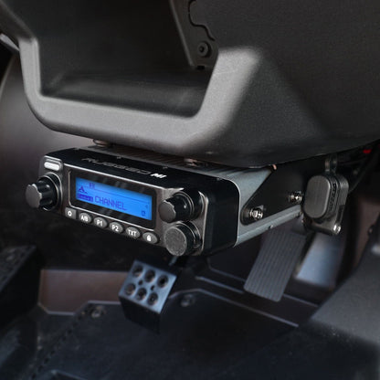Rugged Radios Polaris RZR XP Complete Communication Kit with Rocker Switch Bluetooth Intercom and 2-Way Radio