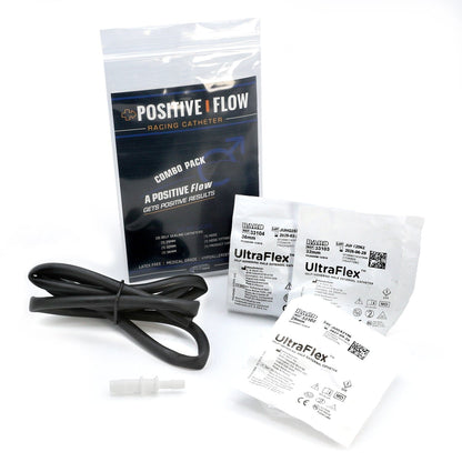 Rugged Radios Positive Flow Men's Racing Catheter - Combo Pack
