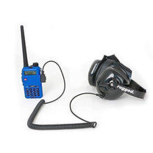 Rugged Radios Rugged and Kenwood Radio - Spotter Headset Listen Only Coil Cord