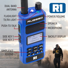 Rugged Radios Rugged R1 Business Band Handheld Radio - Digital and Analog