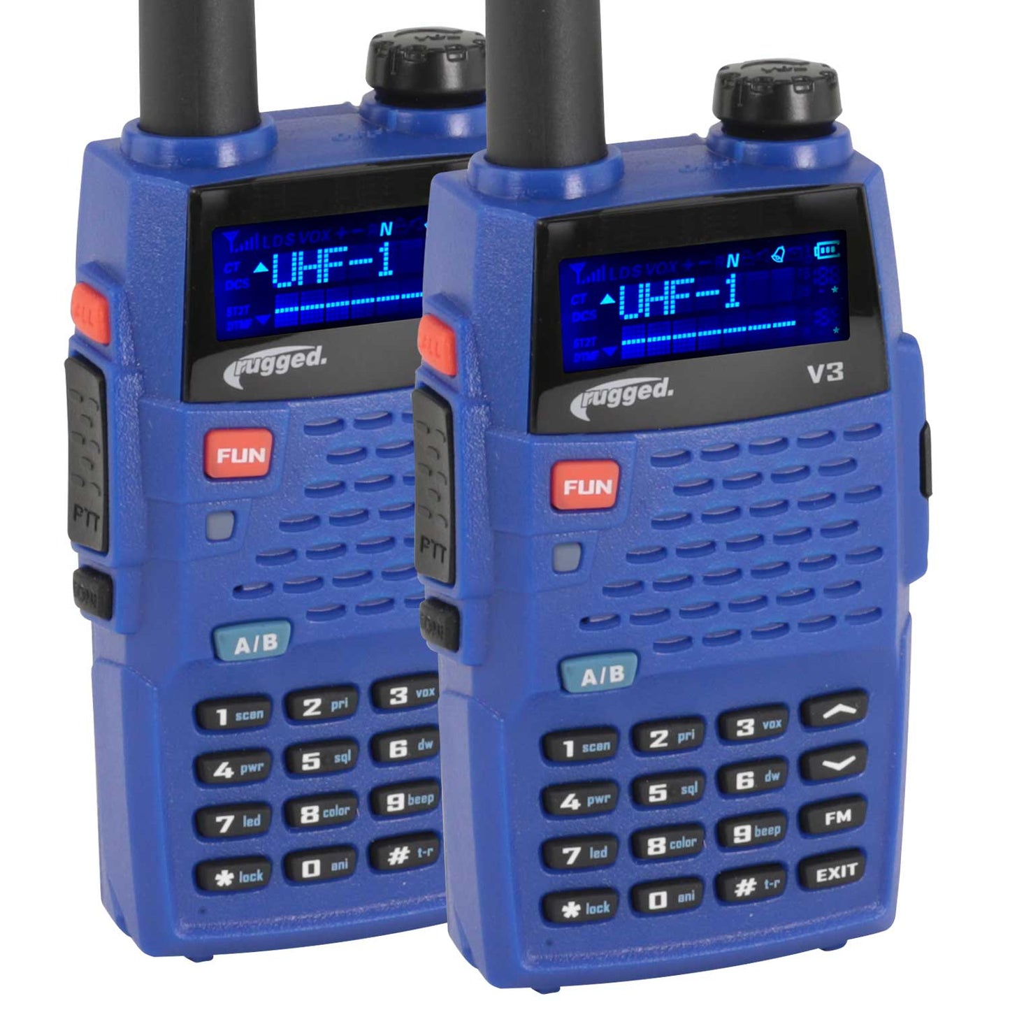 Rugged Radios Rugged V3 Handheld - Business Radio 2-Pack