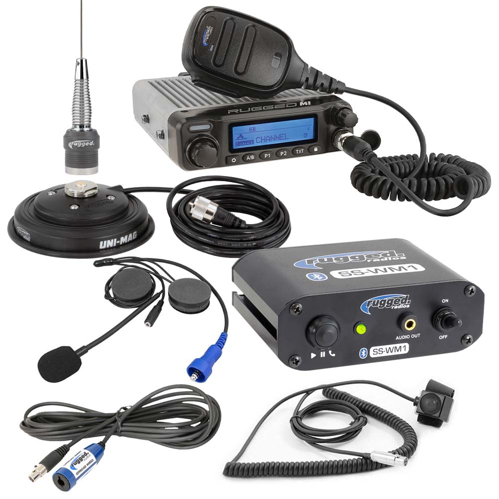 Rugged Radios SS-WM1 Single Seat Kit with Digital Radio