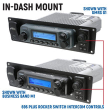 Rugged Radios Yamaha RMAX Complete Communication Kit with Rocker Switch Bluetooth Intercom and 2-Way Radio