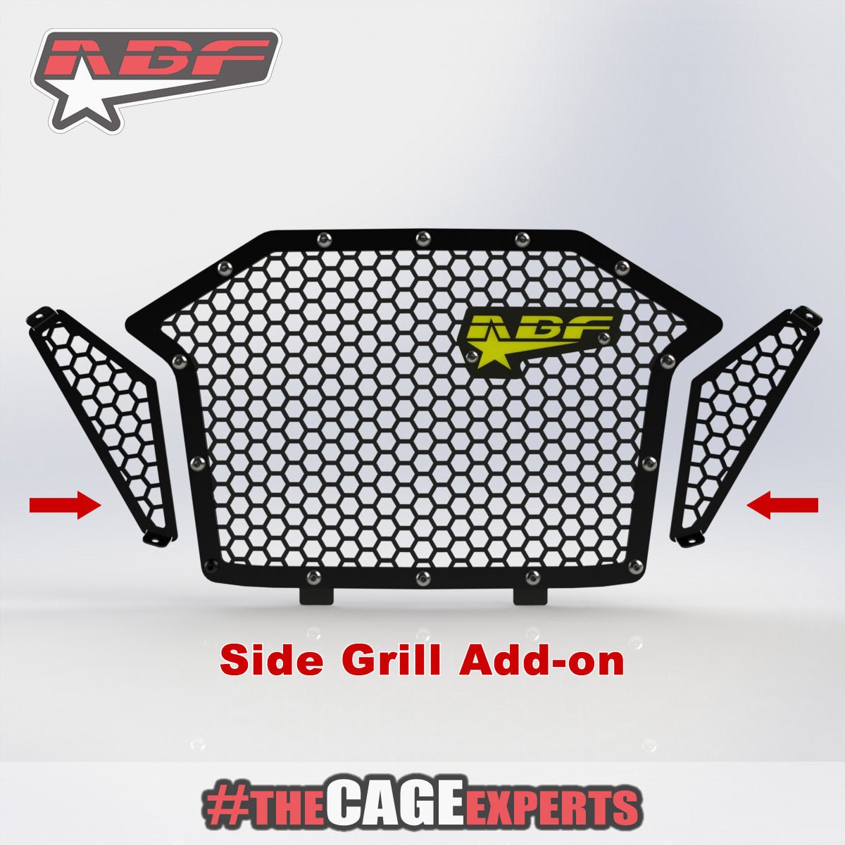 ABF Fab Custom Snap In Grill for RZR Pro XP