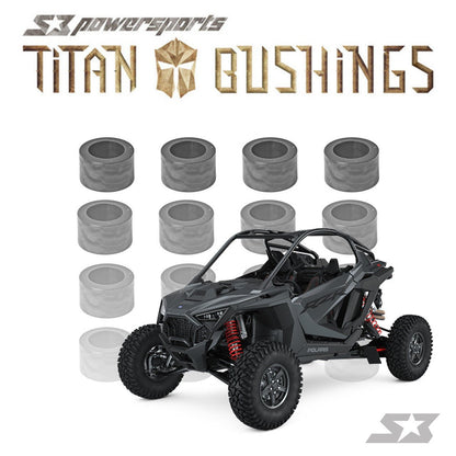 S3 Powersports Titan A Arm Bushings for RZR Pro R / Turbo R / Pro S