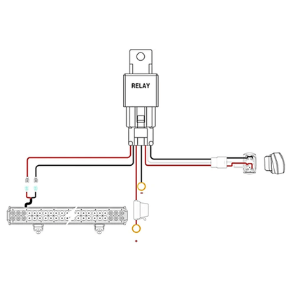 Universal Light Bar / Accessory 10' Wiring Harness